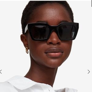 Anine Bing Indio Black Sunglasses